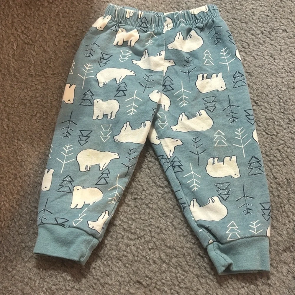 Adorable “Chill” Outfit. Sweater and pants set - 12 months